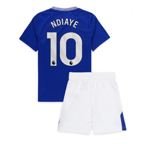 Otroški Nogometni dresi Everton Iliman Ndiaye #10 Domači 2024-25 Kratek Rokav (+ Kratke hlače)